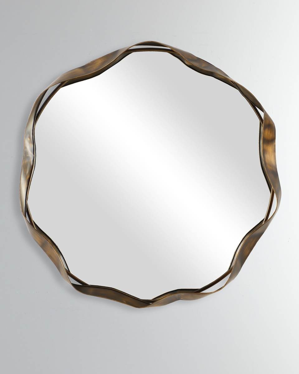 Catch the Wave Round Wall Mirror